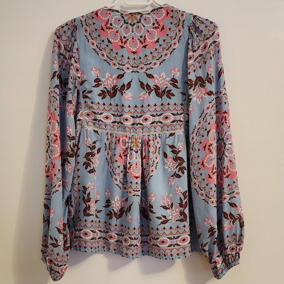 Spell Pandora Aquamarine Blouse XS b85 - Picture 4 of 9